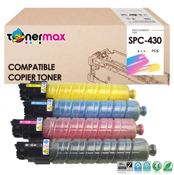 Ricoh Aficio SPC431dnhw Muadil Toner Set