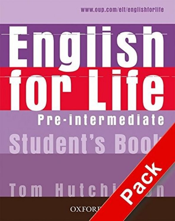 English for Life Pre-Intermediate. Students Book + multi-ROM