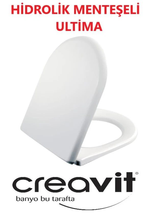 Creavit Amasra Ultima Droplast Soft Klozet Kapağı Beyaz KC0103.03.0000E