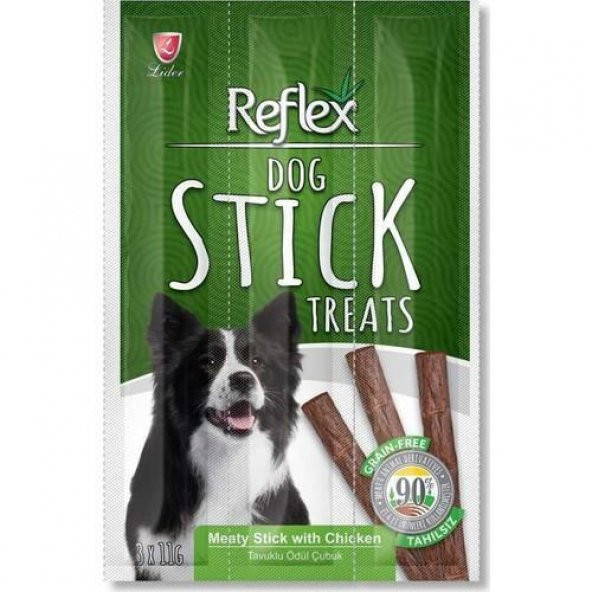 Reflex Köpekler için tavuklu çubuk ödül 3 lü 11 gr