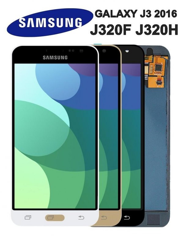 SAMSUNG GALAXY J3 2016 J320F J320H LCD EKRAN DOKUNMATİK A KALİTE