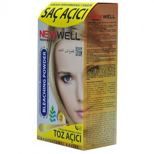 New Well Saç Açıcı Toz - Saç Renk Açıcı 50ML - 2