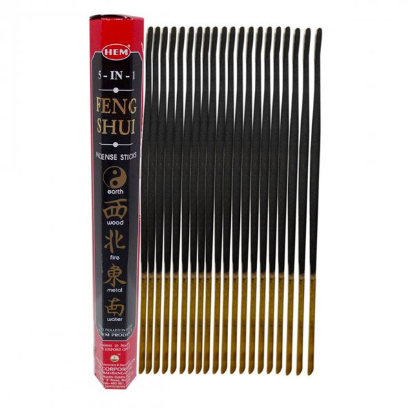 Hem Feng Shui 5in1 20 Çubuk Tütsü - 5