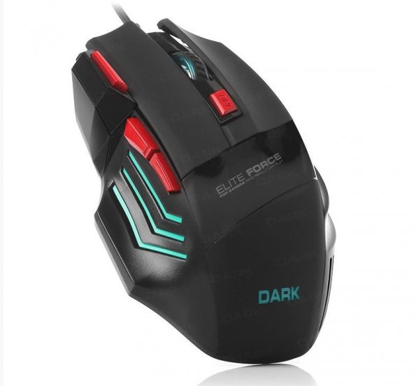 Dark Elite Force GM1000 DPI Ayarlanabilir Aydınlatmalı USB Mouse (DK-AC-GM1) - 4