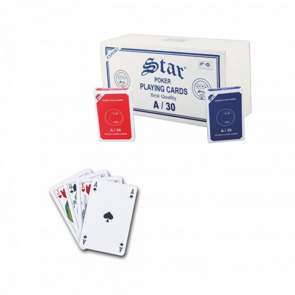 Star Ekstra Poker Oyun Kağıdı