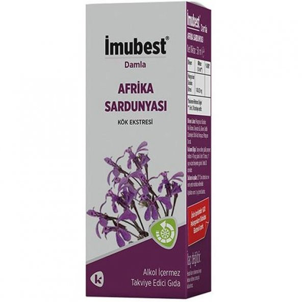 İmubest Pelargonium Sidoides-Afrika Sardunyası Damla 50ml ürün görseli