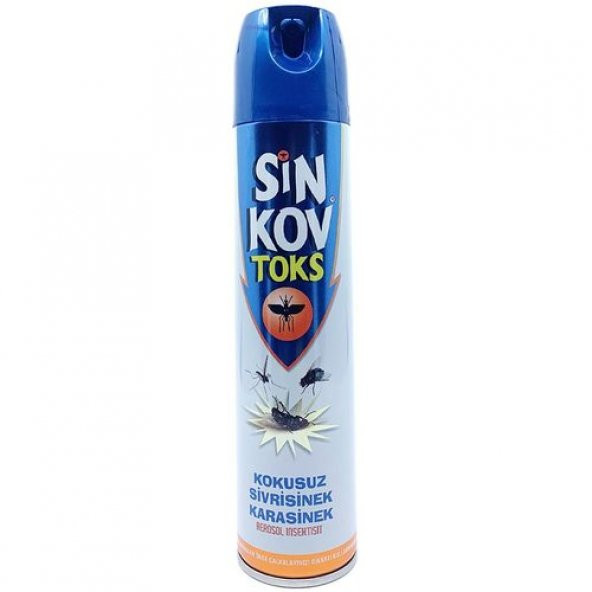 Sinkov Toks Kokusuz Su Bazlı Sivrisinek ve Karasinek Öldürücü Aerosol Sprey 300 ml