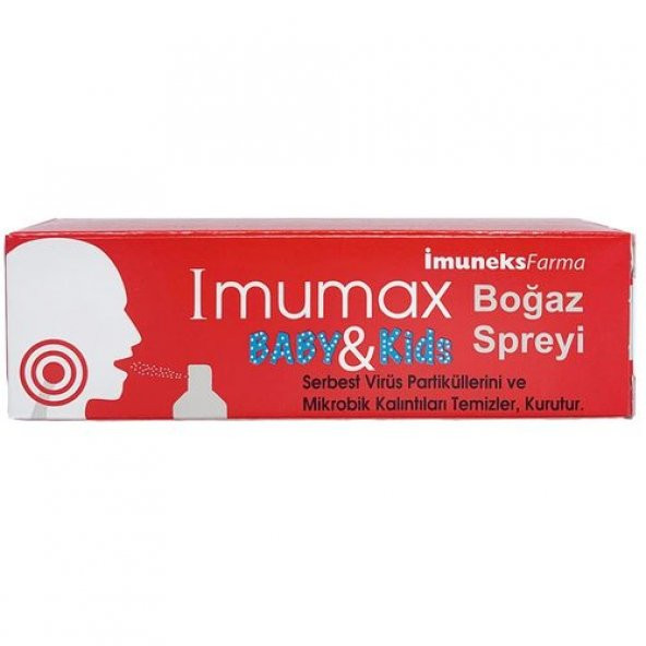 Imumax Boğaz Spreyi 3+ Yaş 20 ml