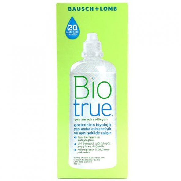 Biotrue Çok Amaçlı Lens Solüsyonu 300 ml