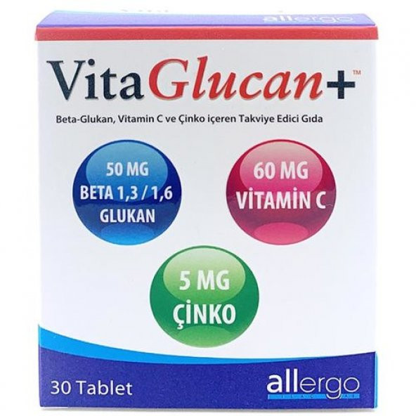 VitaGlucan Beta-Glucan 30 Kapsül
