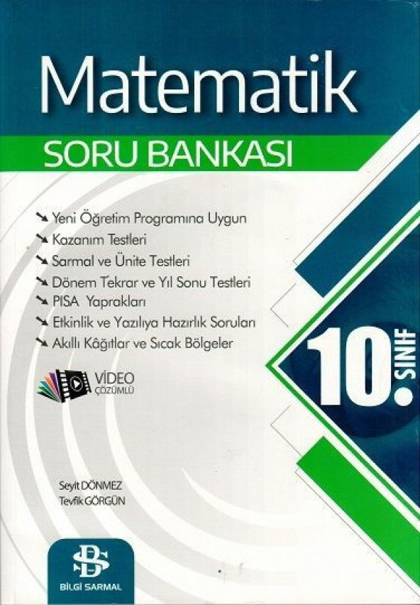 Bilgi Sarmal Yayınları 10. Sınıf Matematik Soru Bankası