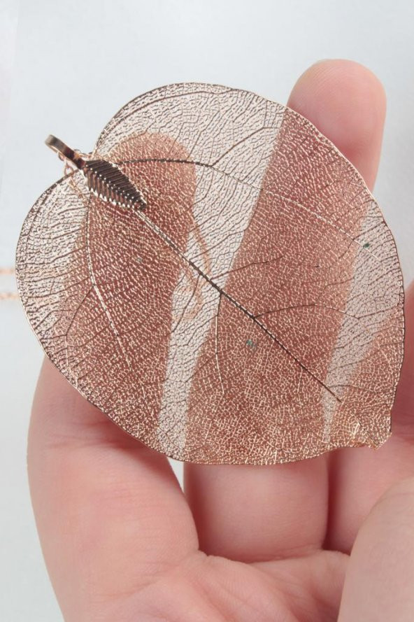 Zariass Kolye Leafy Gold Yaprak - 3