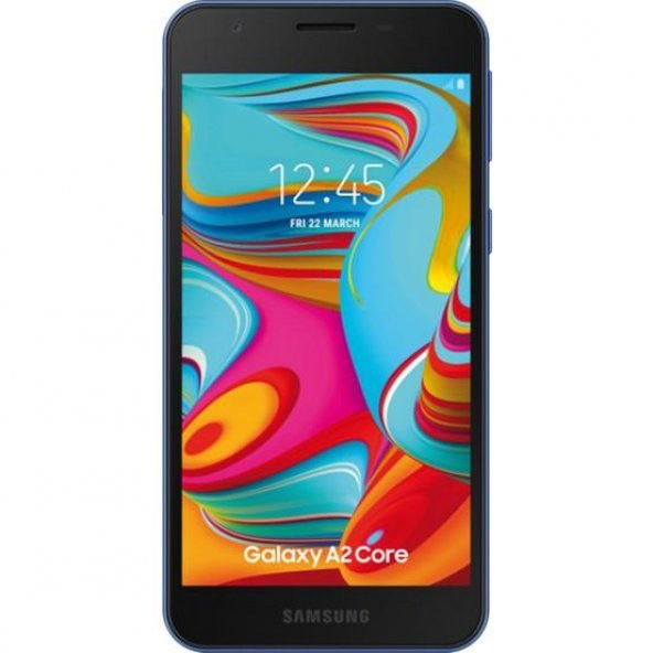 Samsung Galaxy A2 Core 16 GB Mavi Cep Telefonu (Samsung Türkiye Garantili)