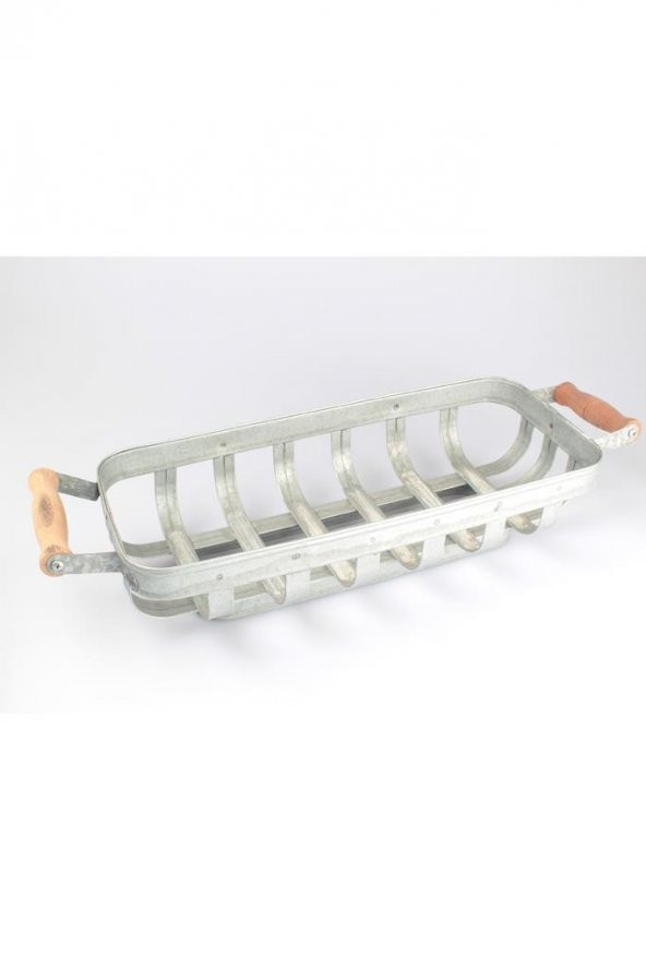 İkram Dünyası Galvaniz Sepet Gümüş - 2
