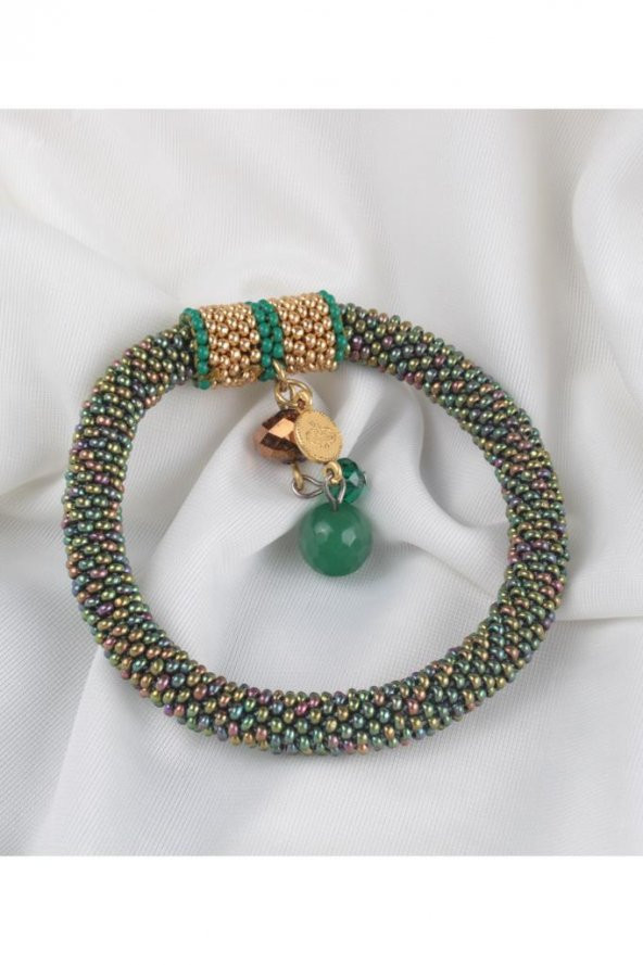 Zariass Miyuki Bileklik Sarmal Yeşil - 2