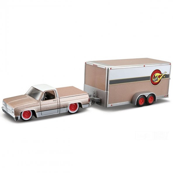 1:64 Maisto Karavan Taşıyıcı Araba - 5