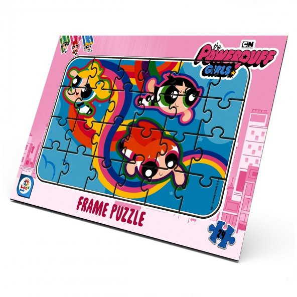 Powerpuff Girls 24 Parça Frame Puzzle - 2