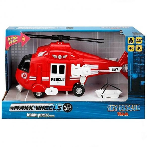 Sunman 1:16 Sürtmeli Helikopter - 4