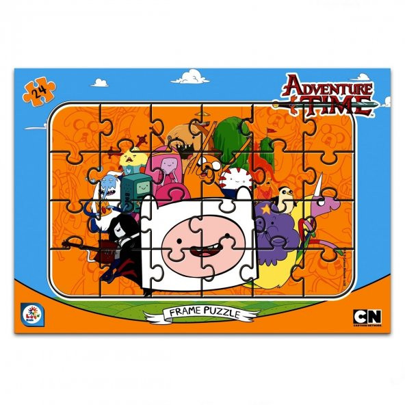 Adventure Time 24 Parça Frame Puzzle