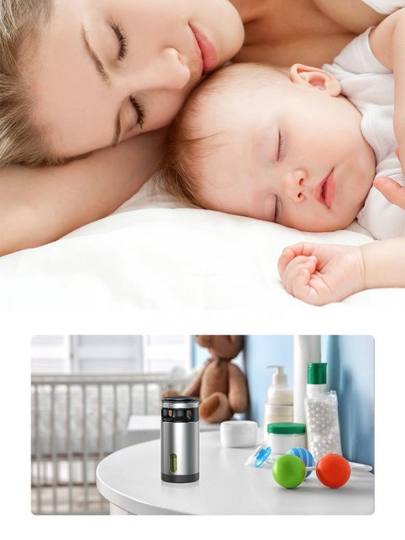 Orjinal Baseus Micromolecule Hava Arıtıcı Oda ve Araç Kokusu Oto Kokusu Yedek Kit Hediyeli - 3