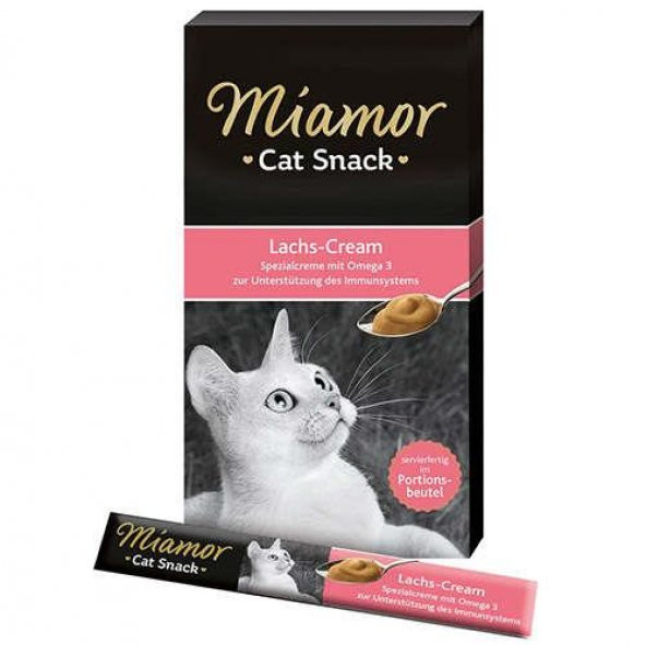 Miamor Lachs-Cream Somonlu Kedi Ödülü 6x15 Gr