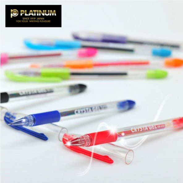Platinum Crysta Gel 0.5mm Kristal Uçlu Jel Mürekkepli Kalem