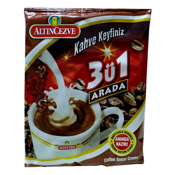 3 ü 1 Arada Hazır Kahve 250 Gr - Üçü Birarada - 4