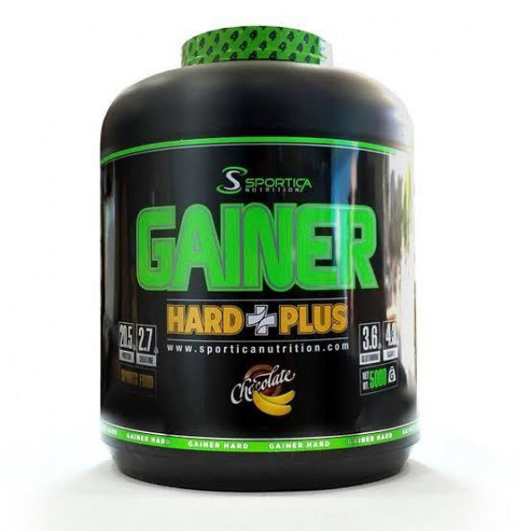 Sportica Hard Plus Gainer 5 Kg Çift Aroma Shaker HEDİYE