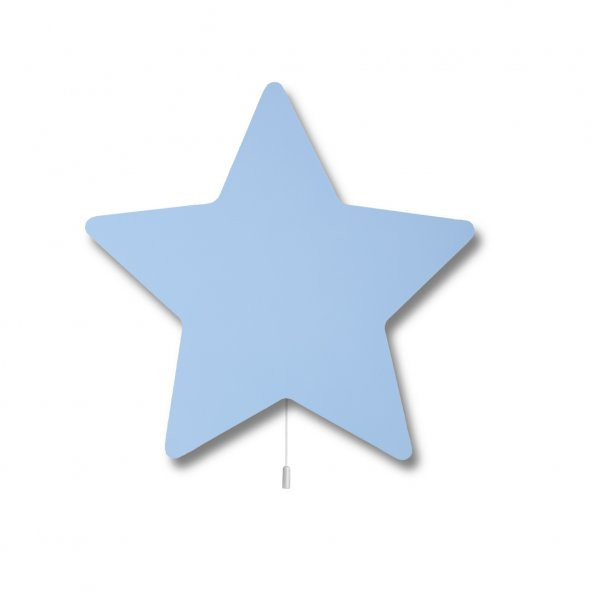 Bebek Odası-Çocuk Odası Gece Lambası Mavi Yıldız