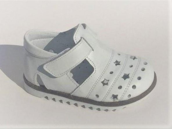 Pandora Kids 701.s.725 Beyaz Bebe Deri Anotomik Ayakkabı