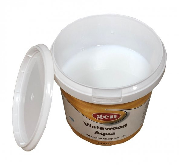 Gen Yüksek Kalite Su Bazlı Ahşap Koruyucu Boya Vernik 0,75 L - 3