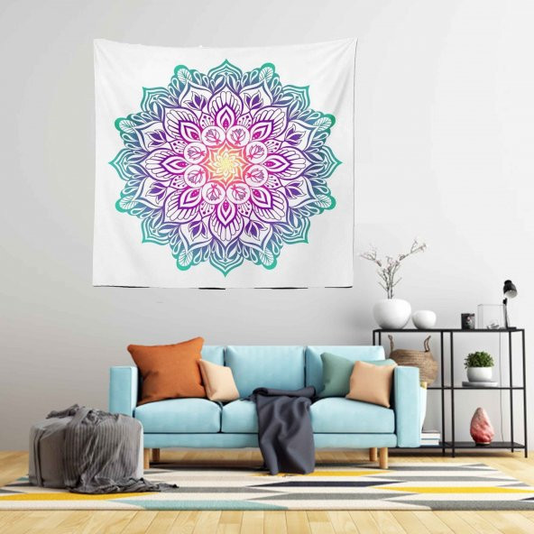 MANDALA DUVAR ÖRTÜSÜ