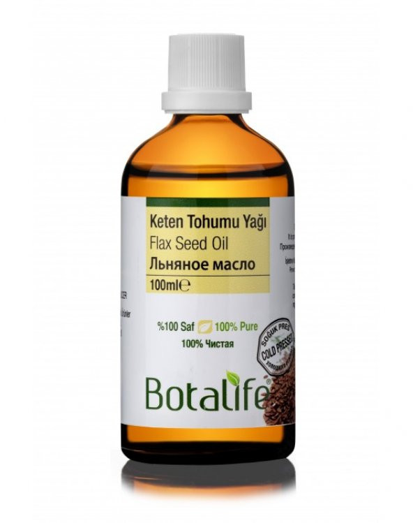 Botalife Keten Tohumu Yağı 100ml