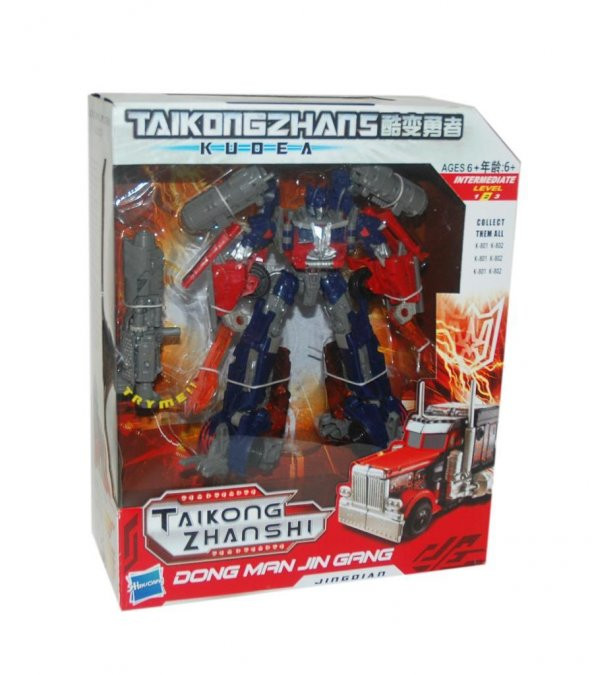 K-801 Taikongzhans Kudea Transformers Stil Oyuncak Optimus Prime