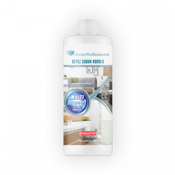 Huncalife  Home Professional  Konsantre Çok Amaçlı Temizleyici Beyaz Sabun Kokulu 750 ml