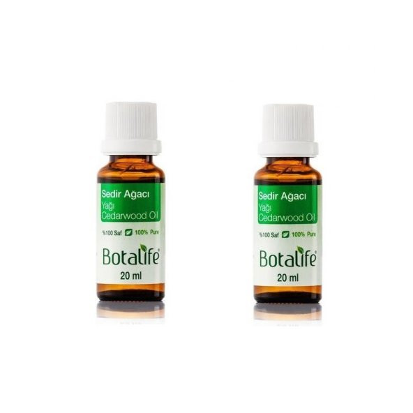 2 Adet Botalife Sedir Ağacı Yağı 20 ml