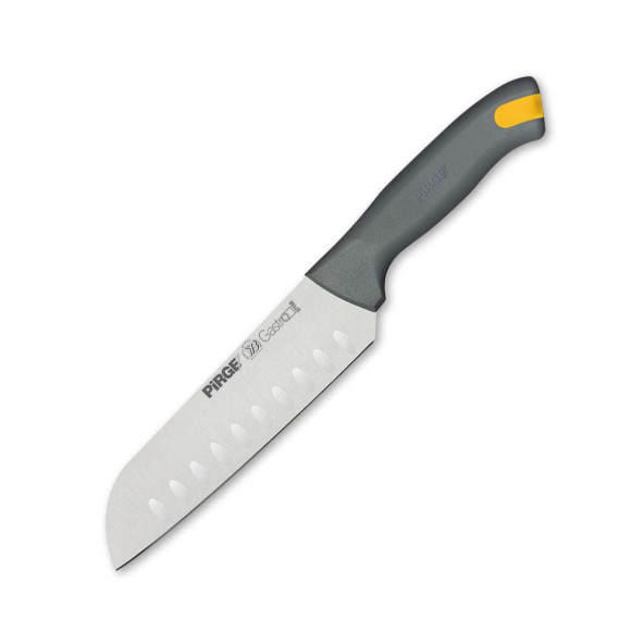 Gastro Santoku Bıçağı Oluklu 17 cm GRİ - 37168