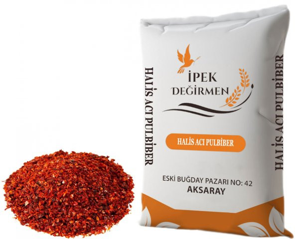 İpek Değirmen 2 KG Halis Acı Pul Biber Baharat Yemeklik İştah Arttırır