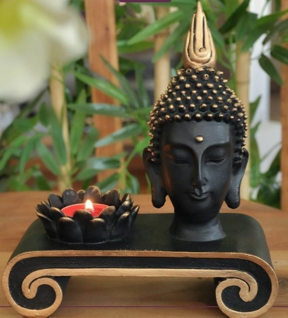Puççi Buda Mumluk Lotuslu