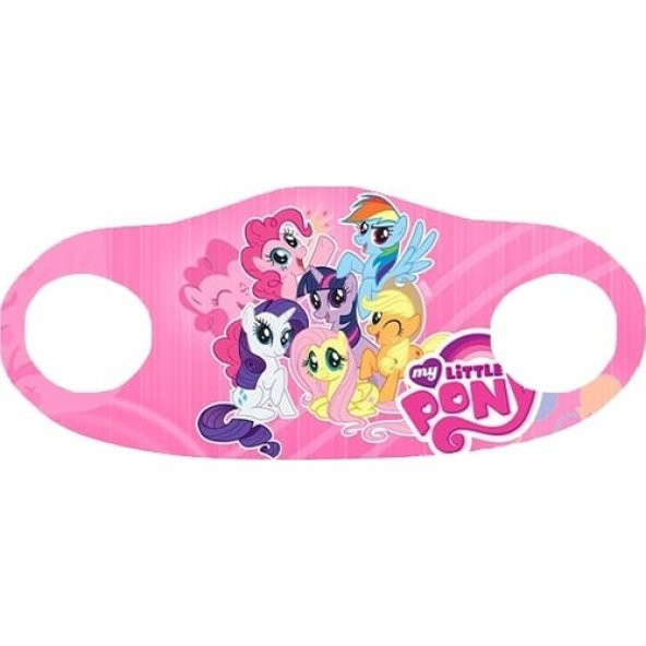 My Little Pony Baskılı - Çocuk Yıkanabilir Nano Maske  5li