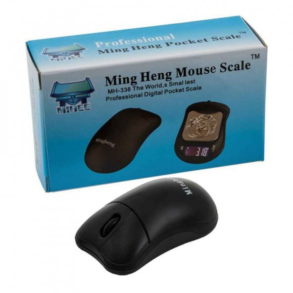 300 Gram Kapasiteli 0.01 Hassasiyet Mouse Şeklinde Hassas Terazi