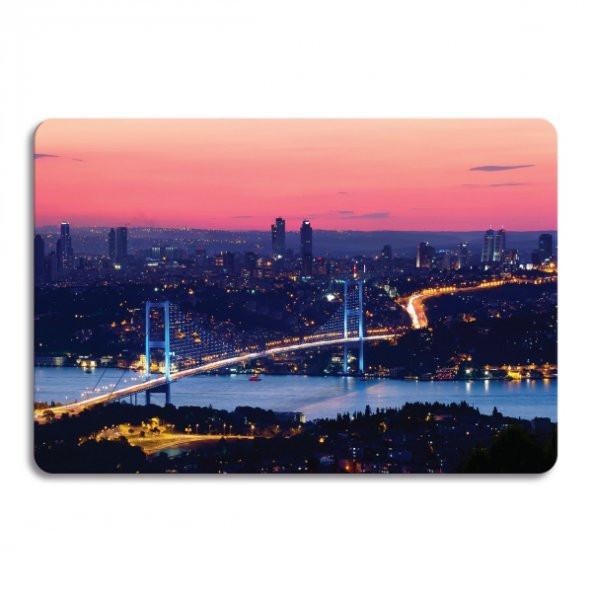 Decovetro İstanbul Boğaziçi Görünümlü | Cam Kesme Tahtası - Kesim Tablası - 3