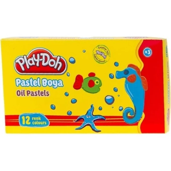 Play-Doh Pastel Boya 12 Renk
