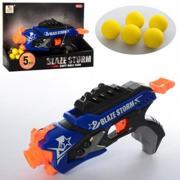 Vardem Blaze Storm Yumuşak Top Mermi Atan Nerf Tabanca ZC7112 - 2