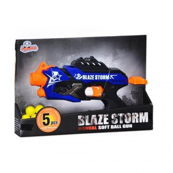 Vardem Blaze Storm Yumuşak Top Mermi Atan Nerf Tabanca ZC7112 - 4