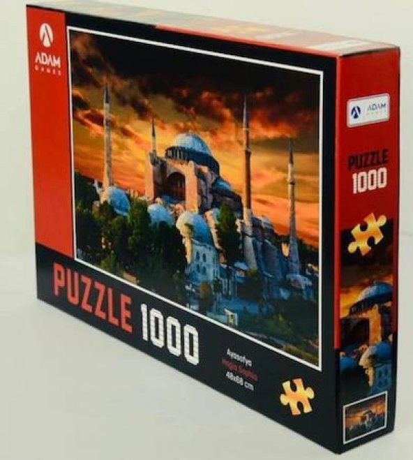 Adam Games Ayasofya 1000 Parça Puzzle 48x68 cm