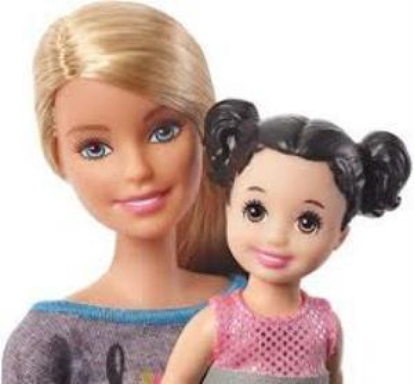 Barbie Spor Yapıyor Buz Pateni Antrenörü ve Bebek Oyun Seti FXP38 - 5
