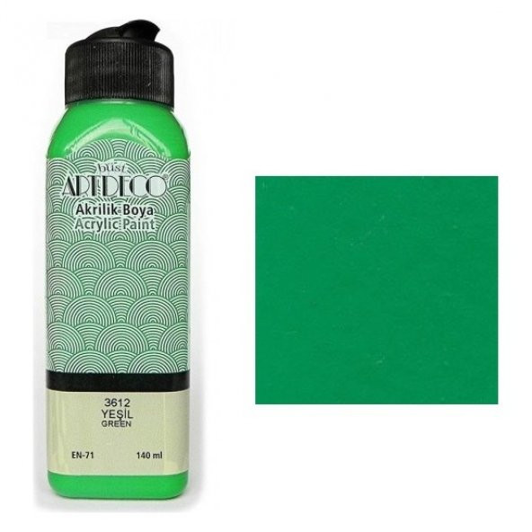 ARTDECO AKRİLİK BOYA 140 ML YEŞİL