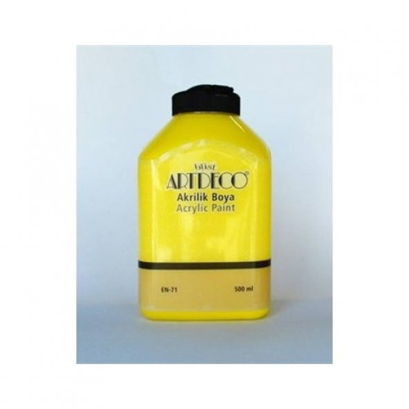 ARTDECO AKRİLİK BOYA 500 ML SARI