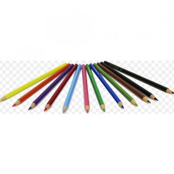 Faber-Castell Karton Kutu Boya Kalemi 12 Renk Tam Boy - 2